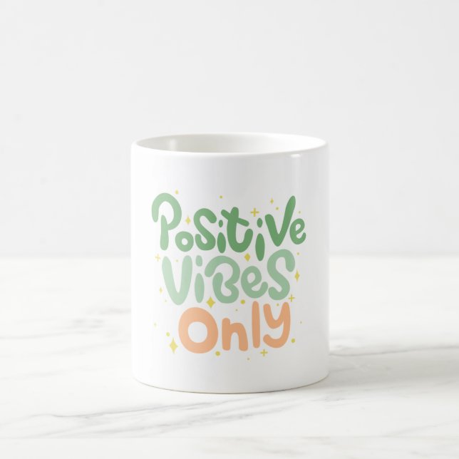 positive Vibes klassische Tasse für alle (Mittel)