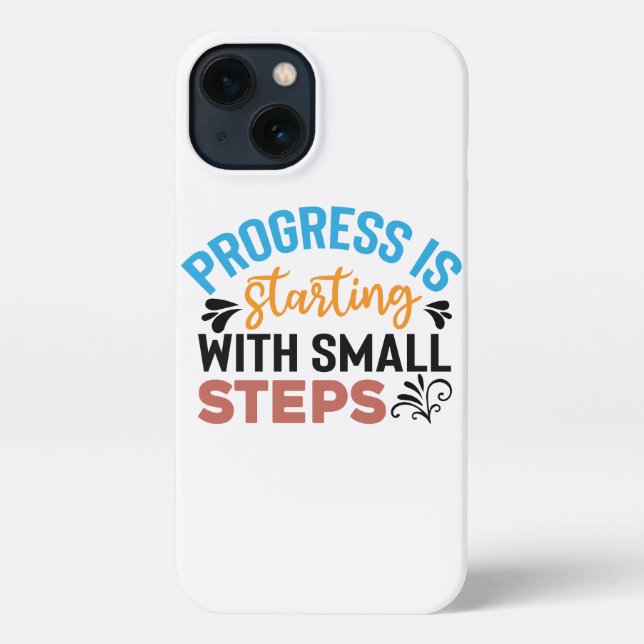 Positive Vibes | Motivierend Angebot iPhone Hülle (Rückseite)