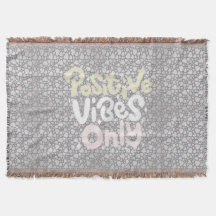 Positive Vibes nur neutrale Farbe boho Stil