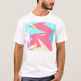 Positive Vibes Pastel Farben Abstrakt T-Shirt