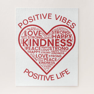 Positive Vibes Positive Life Puzzle