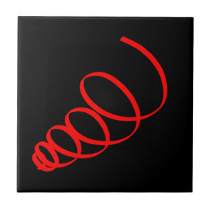 Positive Vibes Splash of Color Happy Abstrakt Art Fliese