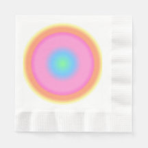 Positive Vibrationen - Farbige Radialstrahlung