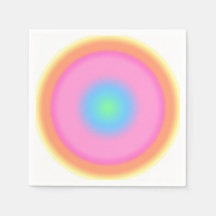 Positive Vibrationen - Farbige Radialstrahlung