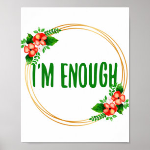 positive Visionen für die Akzeptanz des Lebens und Poster