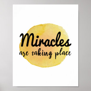 positive Worte für Leben und Arbeit Poster