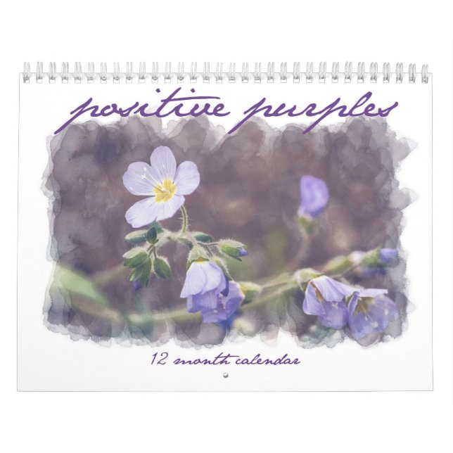 Positive Ziele - Motivierend 12-monatiger Kalender (Titelbild)