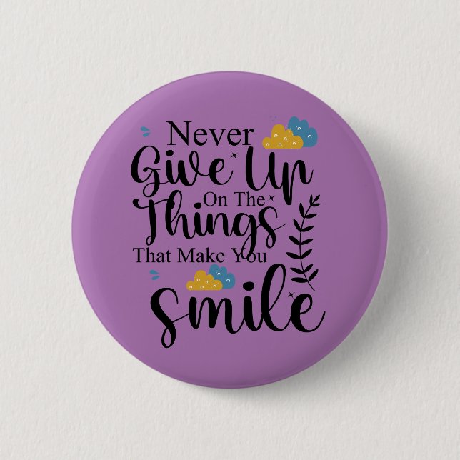Positive Zitate zur psychischen Gesundheit Button (Vorderseite)