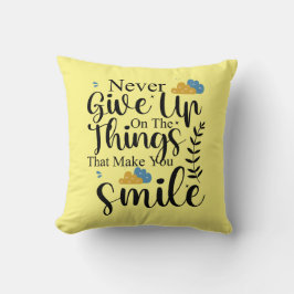 Positive Zitate zur psychischen Gesundheit Kissen