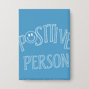 Positiveer Mensch Button