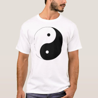 Positiven-n-Negativer ying Yang T-Shirt