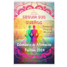 Positiver Affirmation Calendar 2024 (Español) Kalender