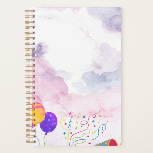 Positiver Affirmative Personalisiert Planner Planer (Vorderseite)