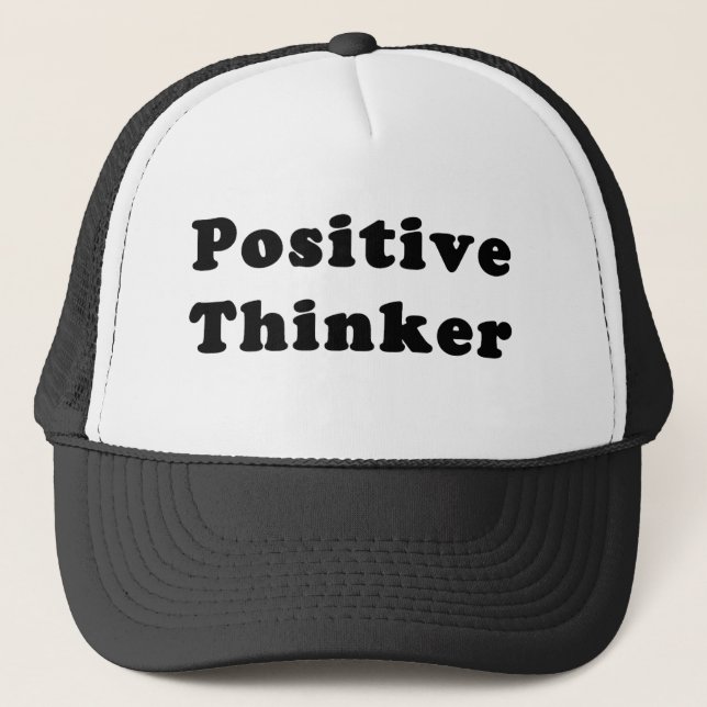 Positiver Denker-Hut Truckerkappe (Vorderseite)
