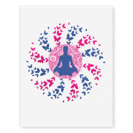 positiver Energiefrieden der Yogameditation des