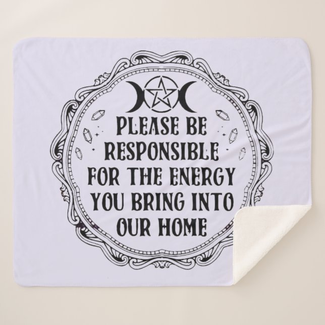 Positiver Energievorschub Sherpadecke (Vorderseite (Horizontal))