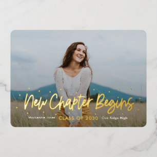 Positiver Outlook Foil Abschluss Einladung Foil I