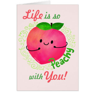 Positiver Pfirsichpun - Peachy