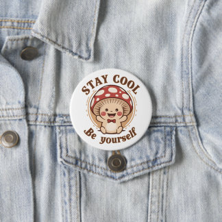 Positiver Pilz Button