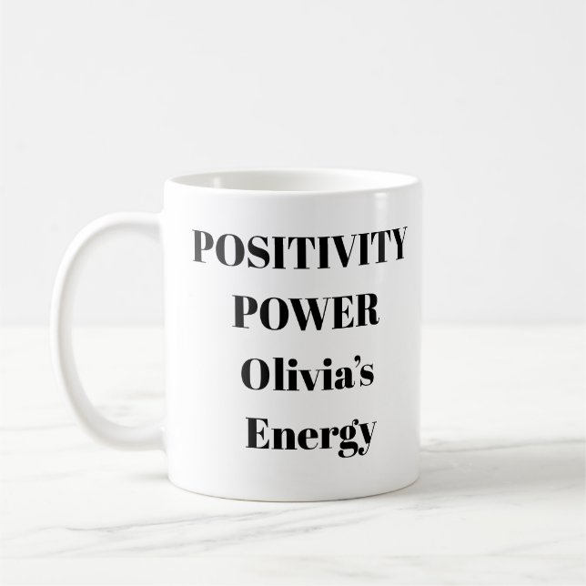 Positiver Power Motivierend Tasse (Links)