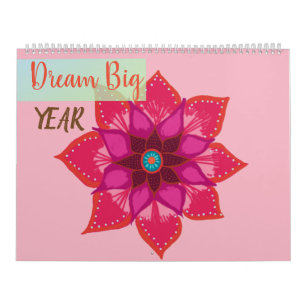 Positiver Sinnesneues Jahr-Kalender Kalender