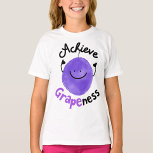 Positiver Traubenpun - Erlangen der Traubenernte T-Shirt