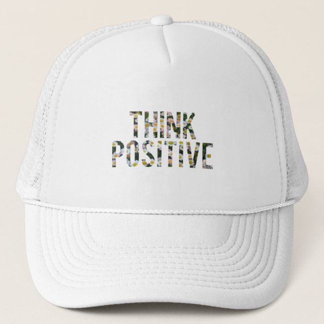 Positiver Truckerhut Truckerkappe (Vorderseite)
