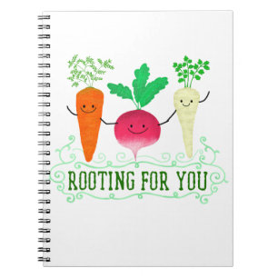 Positiver Wurzelpun - Wurzeln für Sie Notizblock