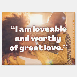 Positives Affirmationsmagnet Magnet