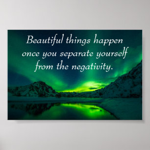 Positives Affirmative Zitat Poster