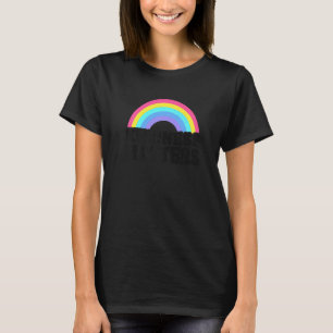 Positives Anti-Mobbing-Regenbogen-Sonderschullehre T-Shirt