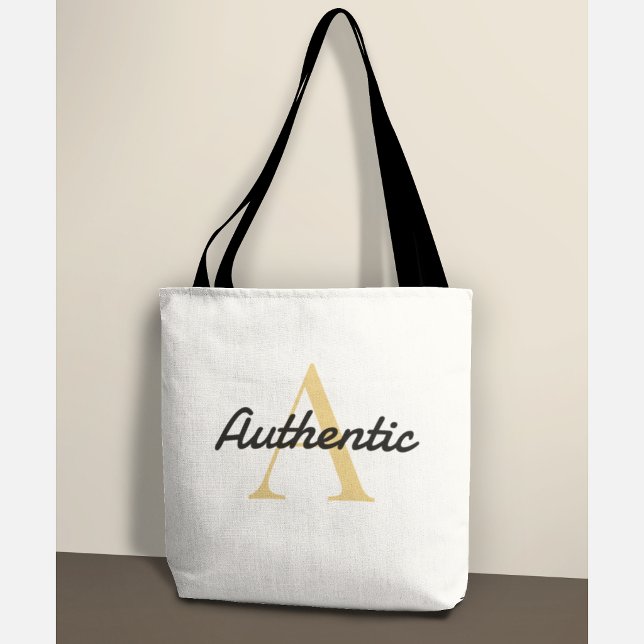 Positives Bestätigungsmonogramm Gold Buchstabe A  (Von Creator hochgeladen)
