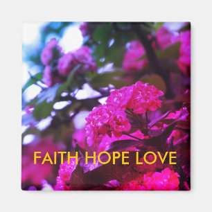 Positives ChristianFaith Hope 5.1 Cm Square Magnet