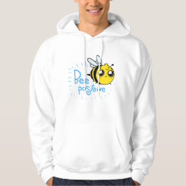 Positives Denken Bee Positive Niedliche Biene Hoodie