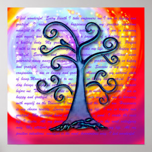 Positives Denken Poster