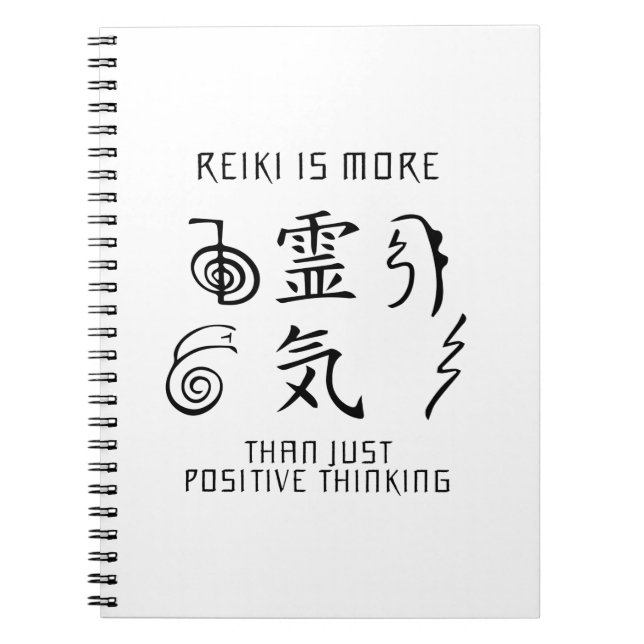 Positives Denken Reiki | SPIRITUALITÄT Notizblock (Vorderseite)