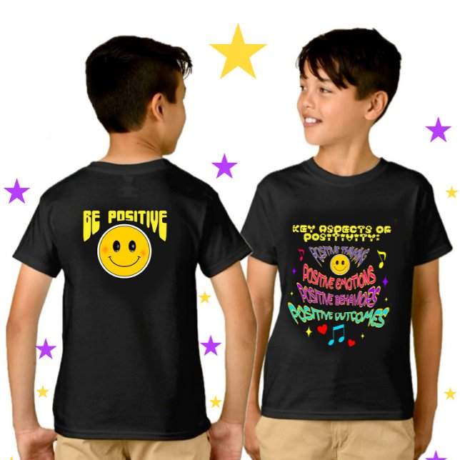 Positives Emotionsgesicht T-Shirt (Von Creator hochgeladen)