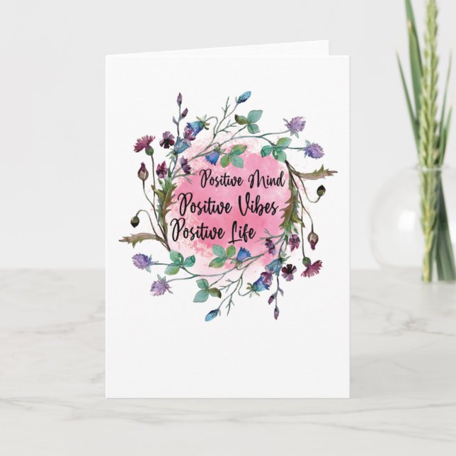 Positives Geistesleben Karte (Vorderseite)