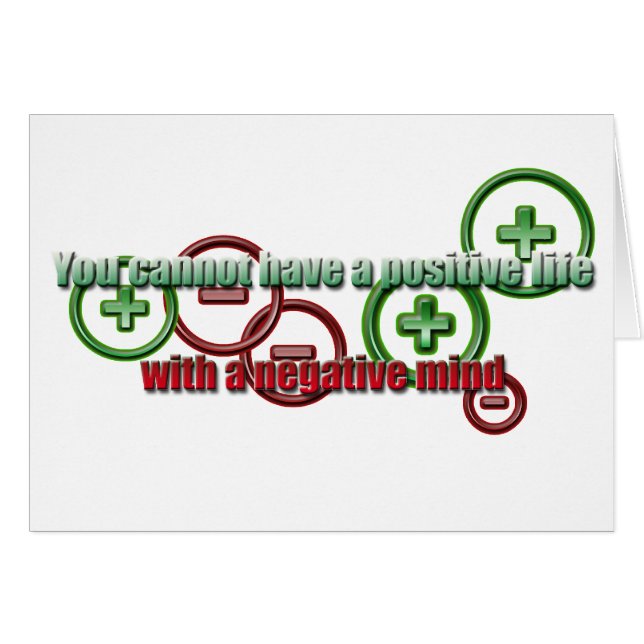 Positives Leben Negativer Geist (Vorderseite (Horizontal))