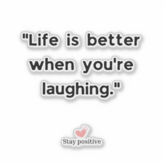 Positives Motivziffer Aufkleber