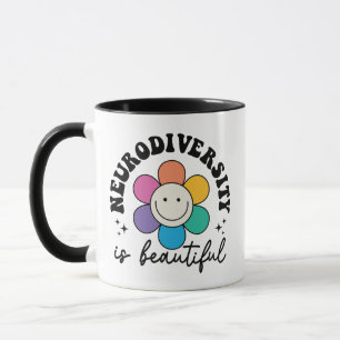 Positives Neurodiversitäts-Akzeptanz-Zitat Tasse