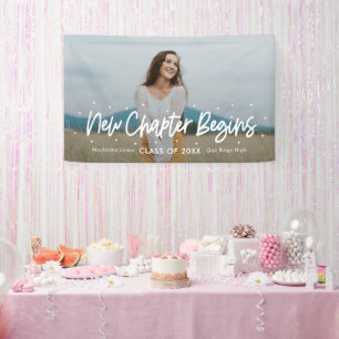 Positives Outlook EDITABLE FARBBBanner für Abschlu Banner