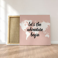 Positives Pink Das Abenteuer beginnt mit der Weltk