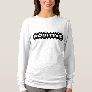 Positives Typografie-Design T-Shirt