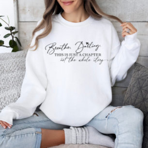 Positives Vibes Sweatshirt - Gemütliche Motivieren
