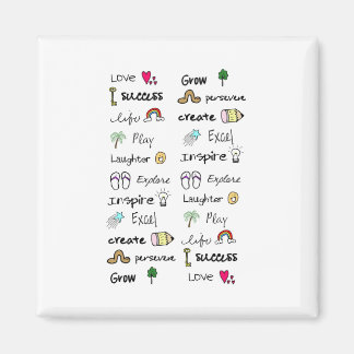 Positives Words Magnet