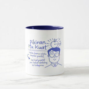 Positives Zitat Inspiration Tasse