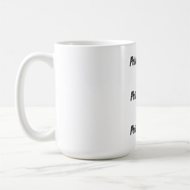 Positives Zitat  Kaffeetasse (Links)