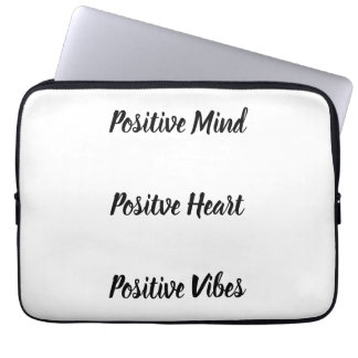 Positives Zitat Laptopschutzhülle
