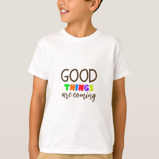 Positives Zitat, typografisches T-Shirt